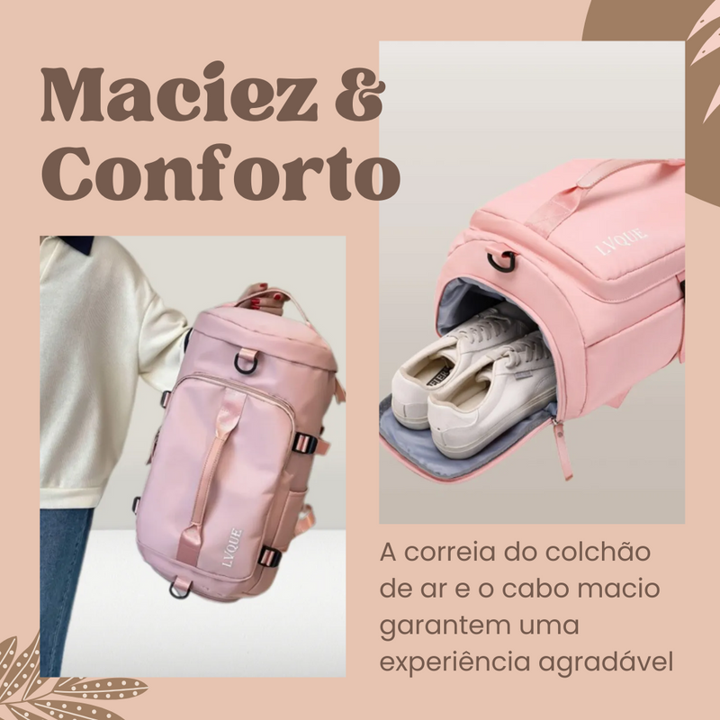 Mochila de Grande Capacidade PraticBag Impermeável