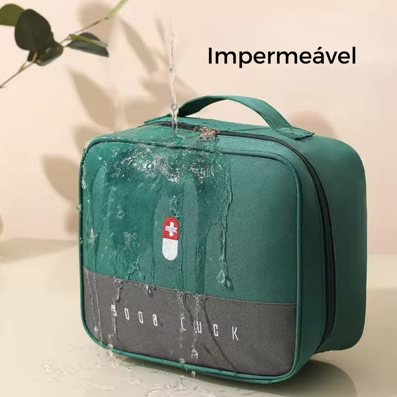 CarePack – Organizador de Medicamentos  Portátil para Emergências