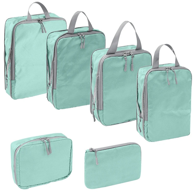 Conjunto de Organizador PackSmart de Compreensão para Bagagens